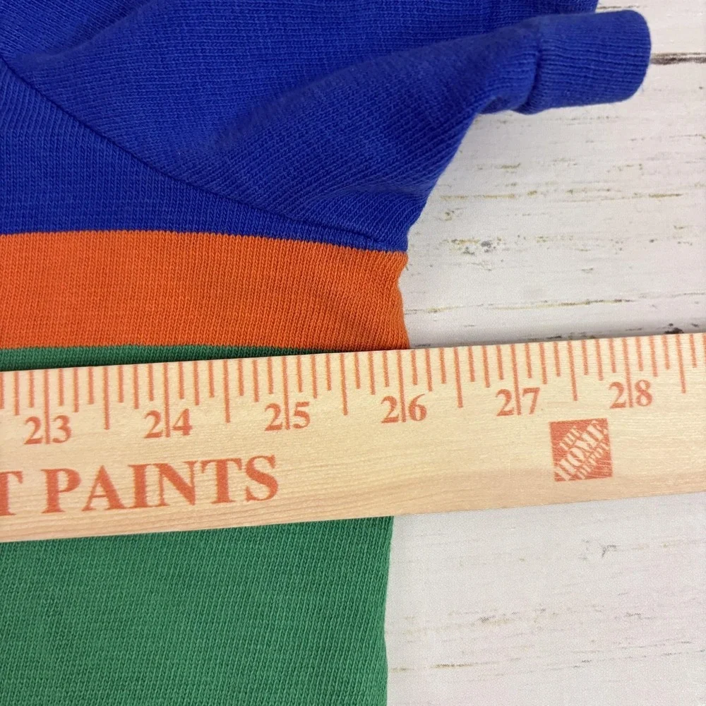Polo Ralph Lauren Custom Fit Rugby Polo Shirt 2XL Striped Colorblock Vintage